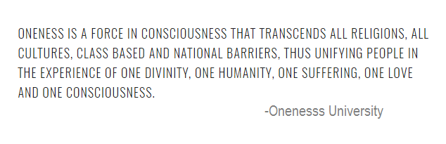 4 Critical Reasons Why We Need to Save The Planet - image Oneness-Uniersity-Quote on https://thedreamcatch.com