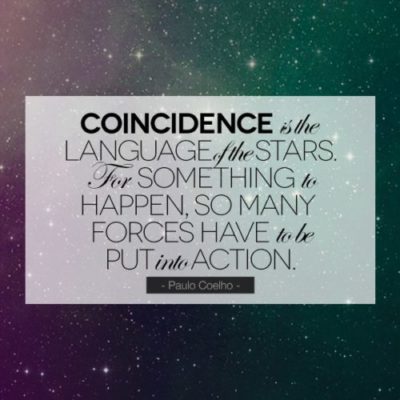 The Right Way of Interpreting Coincidences - image coincidence-quote-e1505990867167 on https://thedreamcatch.com