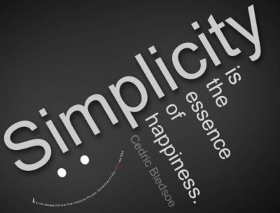 Why Simplicity is the Key to Happiness - image Simplicity-acronym-e1515055430937 on https://thedreamcatch.com