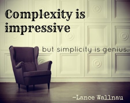 Why a Simple Life is the Key to Happiness - image Simplicity-quote-e1515055473382 on https://thedreamcatch.com