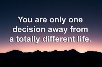 9 Signs From the Universe: How to Understand and Apply Them in Your Life - image decision-making-quote-e1529040371375 on https://thedreamcatch.com