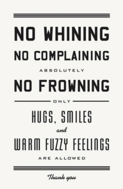 Why Complaining Is Bad and Blocks Your Abundance - image complain-poster-e1536218326272 on https://thedreamcatch.com