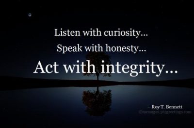 The Importance of Honesty and Integrity - image honesty-quote-e1538640520796 on https://thedreamcatch.com