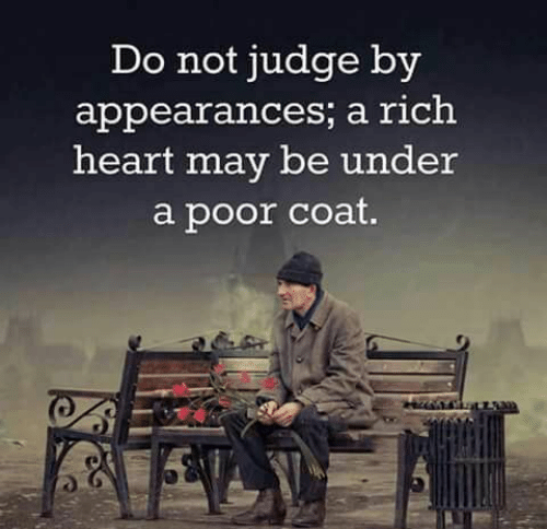 Don’t Judge a Book By Its Cover. Here’s Why. - image rich-hear-quote on https://thedreamcatch.com