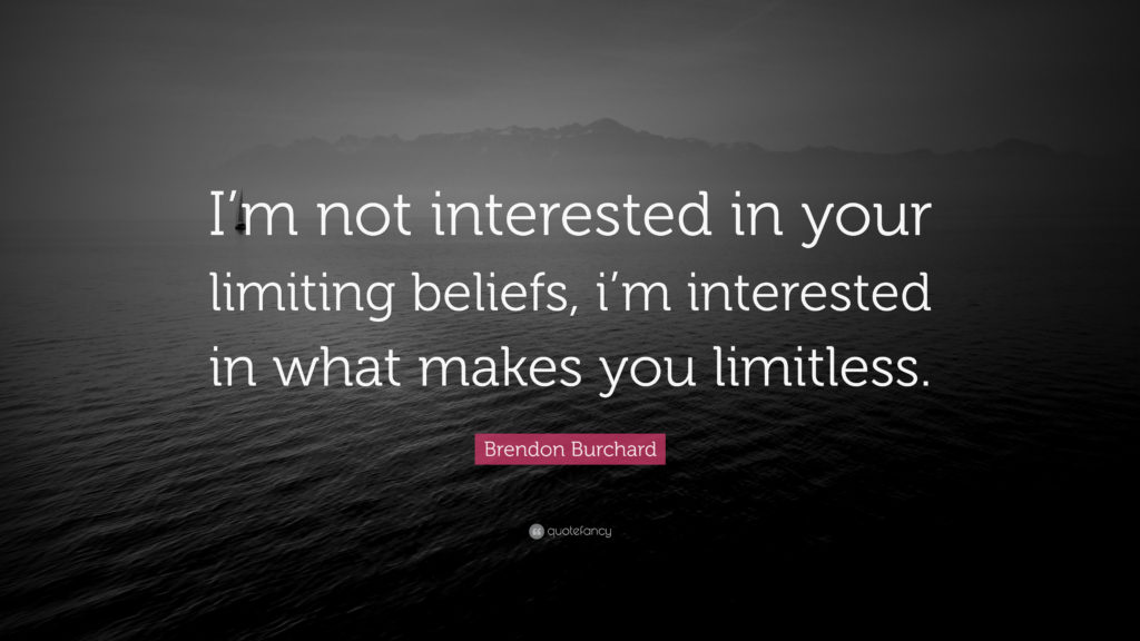 5 Limiting Beliefs That Are Blocking Your Abundance - image limitquote-1024x576 on https://thedreamcatch.com