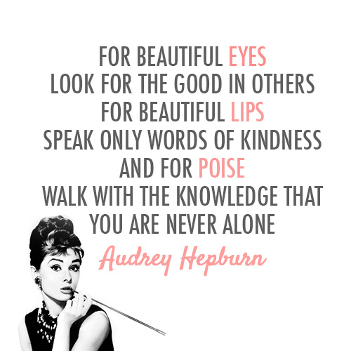 What Does Being Attractive or Beautiful Really Mean? - image Audrey-hepburn-inspirational-quotes-1 on https://thedreamcatch.com