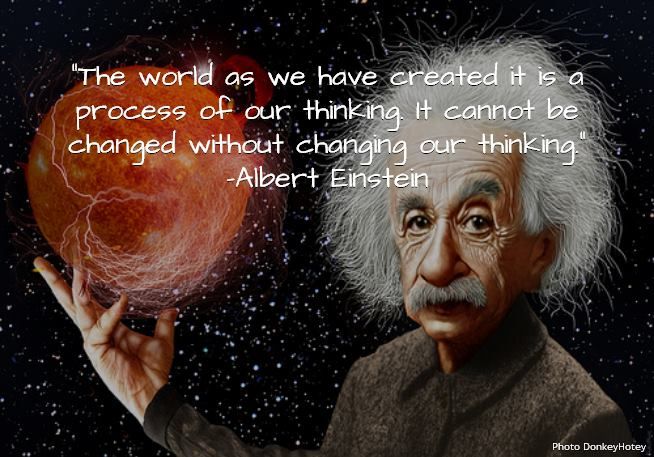3 Types of Thinking to Boost Your Brain Power - image einsteinquote on https://thedreamcatch.com