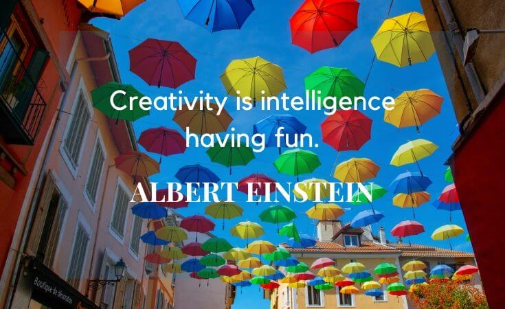 Why Expressing Your Creativity is Critical to Your Happiness - image Creativityeinstein on https://thedreamcatch.com