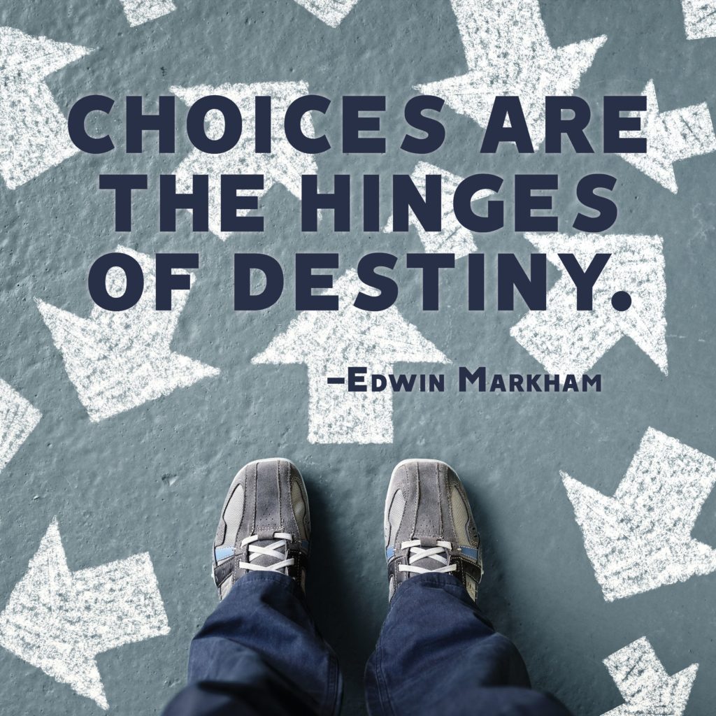 Why There's No Such Thing as the Perfect Choice - image choicequote-1024x1024 on https://thedreamcatch.com