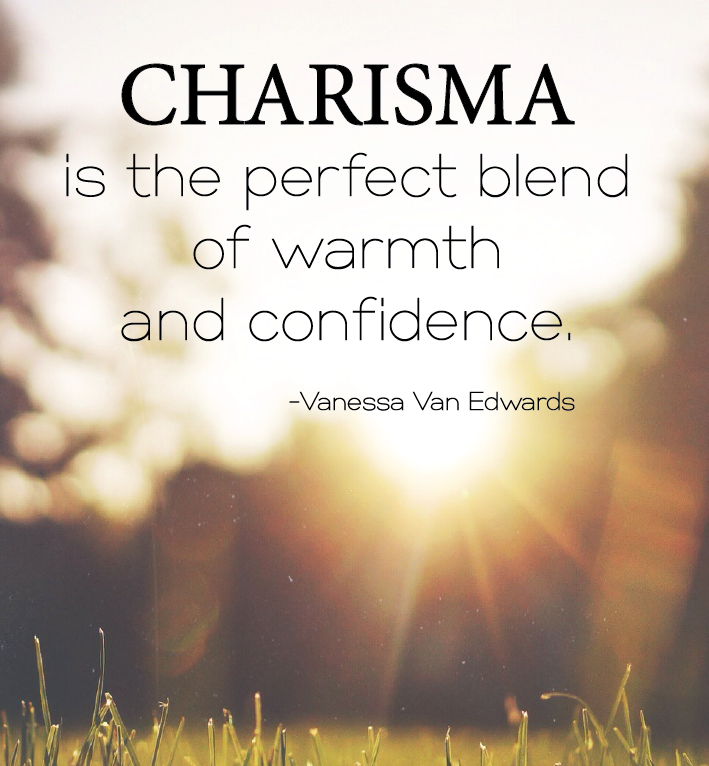 The Secret to Charisma and Personal Magnetism - image charismaquote on https://thedreamcatch.com