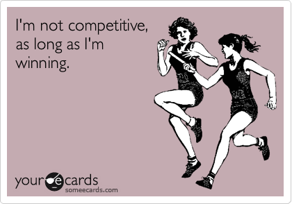 The Right Way to Be Competitive - image competitionecard on https://thedreamcatch.com