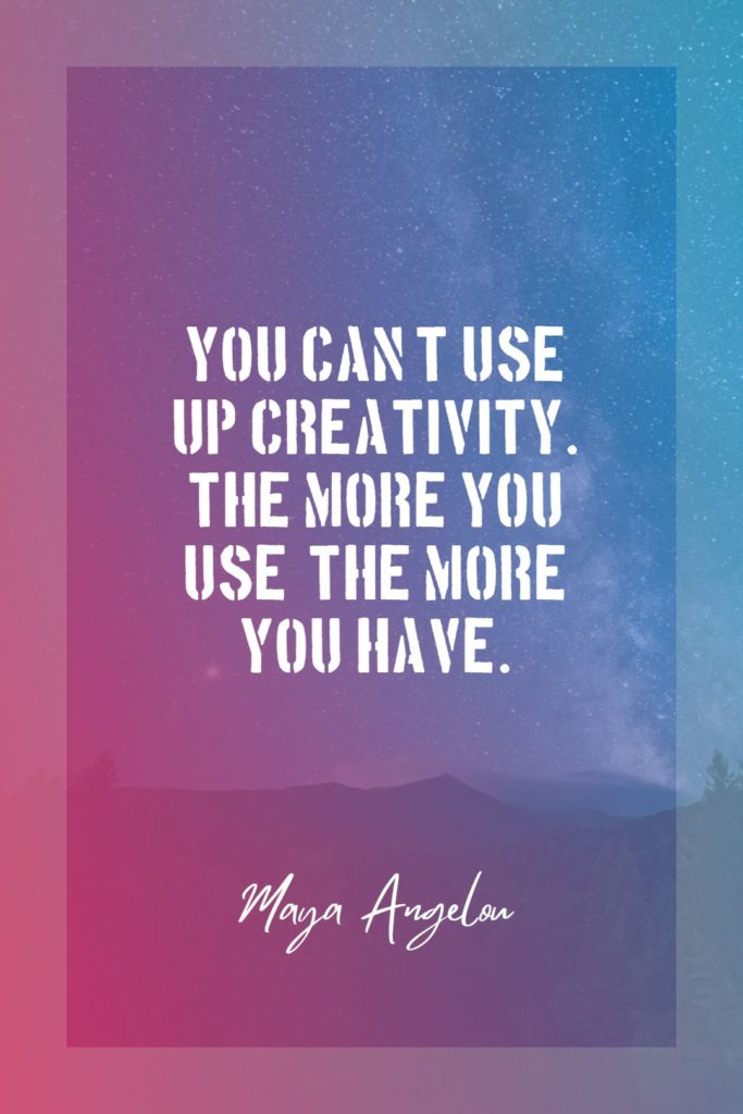 The Creative Archetypes: What They Are and How to Use Them - image creativityquote-683x1024 on https://thedreamcatch.com
