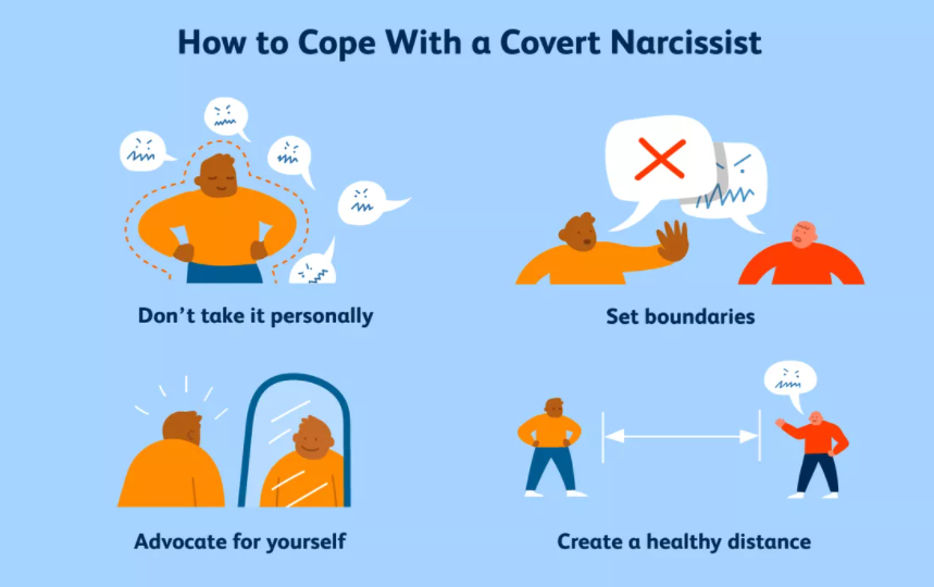 How to Spot a Narcissist: Red Flags to Watch Out for and Ways to Cope - image narcissitinfograhpic on https://thedreamcatch.com
