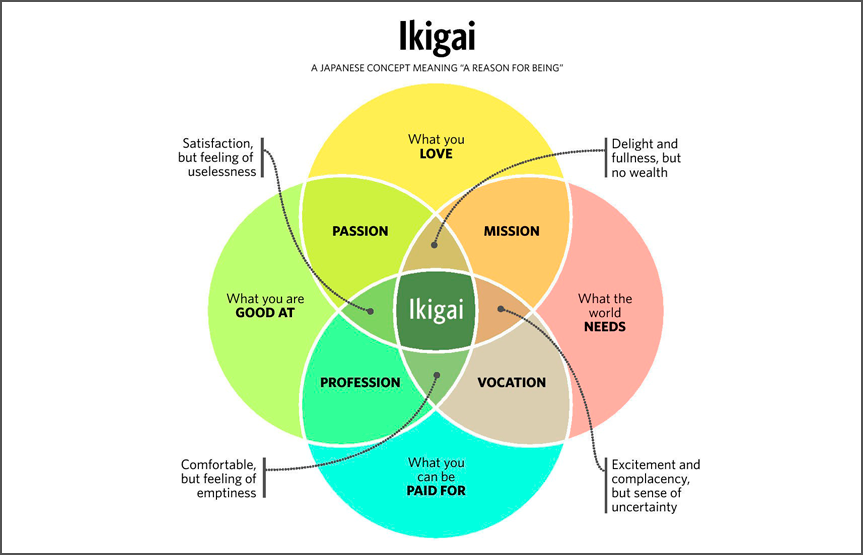 The Difference Between Hedonic and Eudaimonic Happiness (and why it matters) - image ikigai on https://thedreamcatch.com