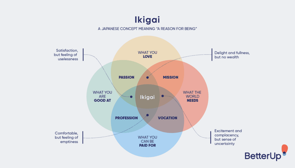 Ikigai: What is it and How it Can Help You Find Purpose and Meaning in Life - image Ikigai-image-1024x585 on https://thedreamcatch.com