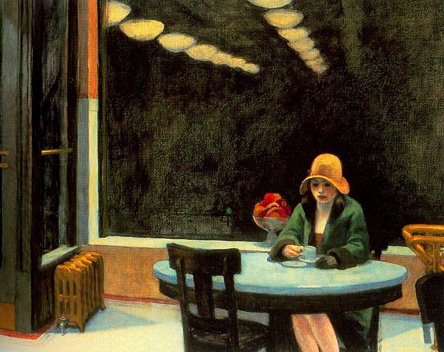 Why Spending Time Alone Makes You a Better Friend and Partner - image alone_-Edward-Hopper on https://thedreamcatch.com