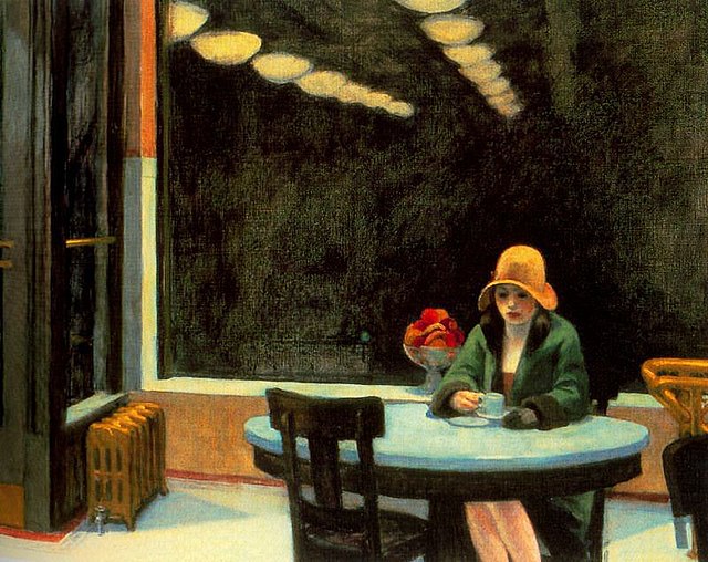 Exploring the Cosmos: 5 Life Lessons Cosmology Can Teach Us - image alone_-Edward-Hopper on https://thedreamcatch.com