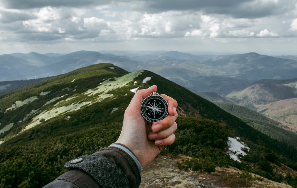 Reclaiming You: How to Find Yourself After Losing Your Way - image compass on https://thedreamcatch.com