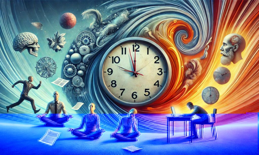 Psychological Time vs. Clock Time: What’s the Difference and How to Balance Our Perception of Time - image time-conflict-1024x614 on https://thedreamcatch.com